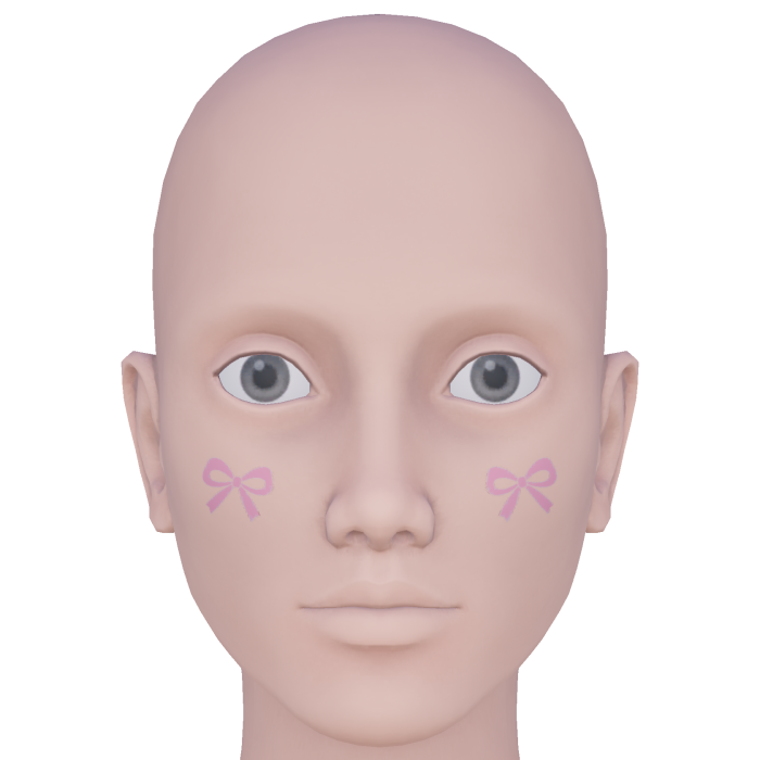 Cute Ribbon Bow Makeup