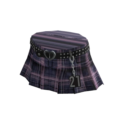 Purple plaid skirt roblox shop