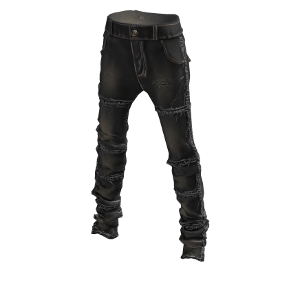 ardor* - stacked jeans (black) thumbnail
