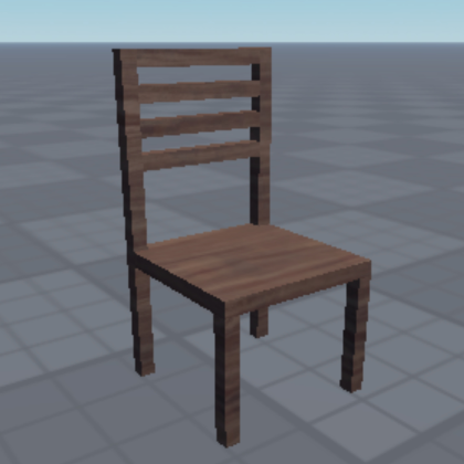 wooden chair