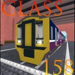 Northern rail train (Class 158)