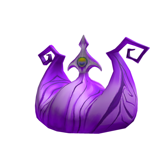 Neon Purple Crazy Crown