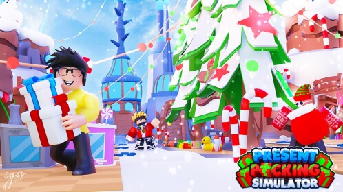 [🎁Update 1!] Present Packing Simulator!