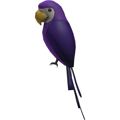 (Purple) Right Shoulder Parrot Roblox item