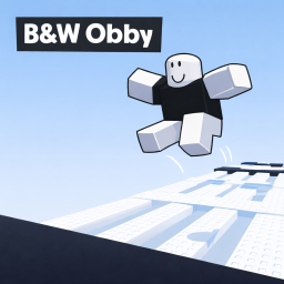 ⚫B&W Obby⚪ | 225 Stages!