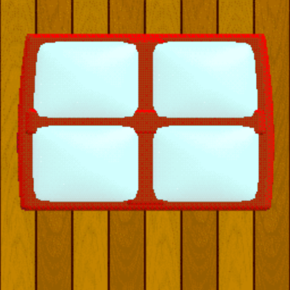 Baldi red window Roblox decal