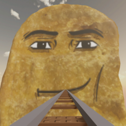 Cart Ride Into Man Face Chicken Nugget