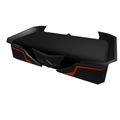 ♾️ Black & red Cyber Ninja armor waist R15/R6 Roblox item