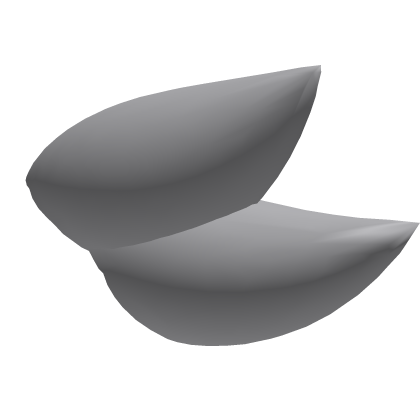 Light Grey Hair Tuft