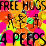 free hugs for peeps