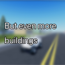 a roblox village but even more buildings