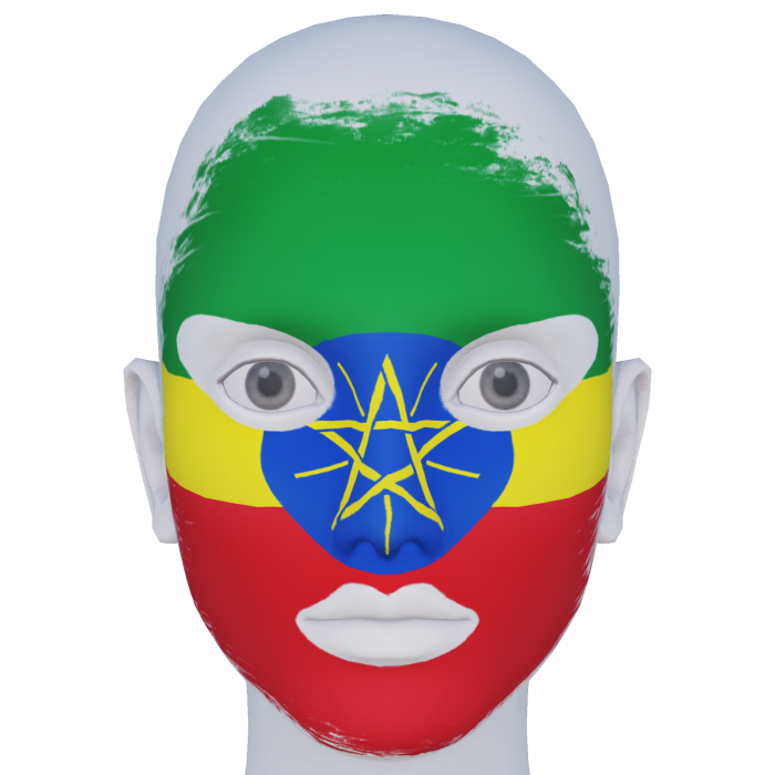 Ethiopia Facepaint