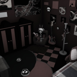 Dark Emo Room