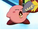 Kirby Eats Potato Chips