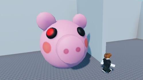 Escape Running Piggy Head
