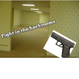 GUNFIGHT but in the BackRooms