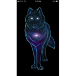 The galaxy wolfs and dragons