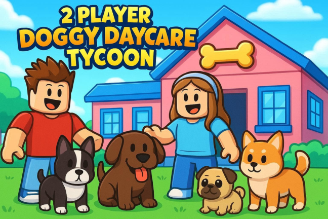 2 Player Doggy DayCare Tycoon screenshot 1