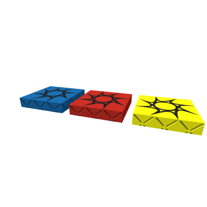 Blue = Ice Tribe Red = Raiders ( TRE ) Yellows = A