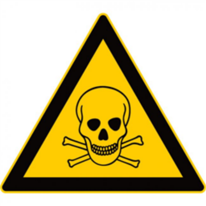 Toxic sign Roblox decal
