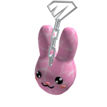 Bunny Keychain - Pink