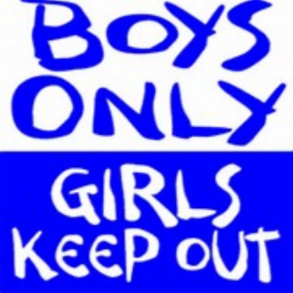 boy only sign Roblox decal