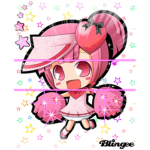 Blingee Girls Cheerleaders!