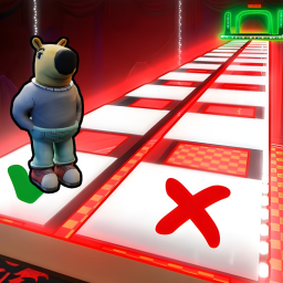 Impossible Glass Bridge Obby (Squid Game)