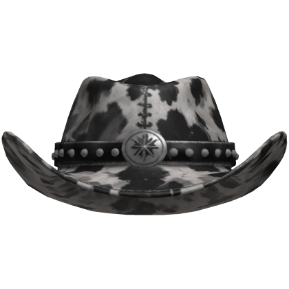 Cow Pattern Cowboy Hat Roblox item