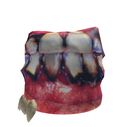 Creepy Teeth Beanie | Grunge Y2K