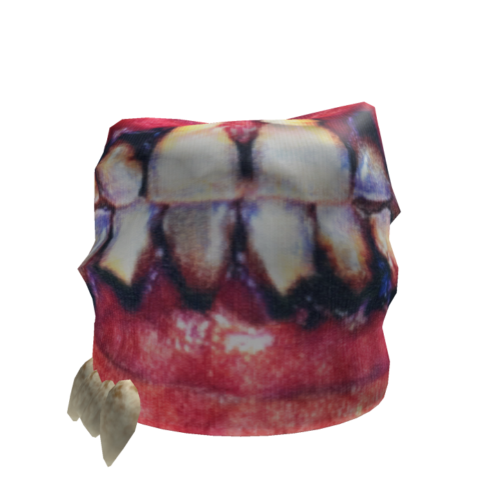 Creepy Teeth Beanie | Grunge Y2K
