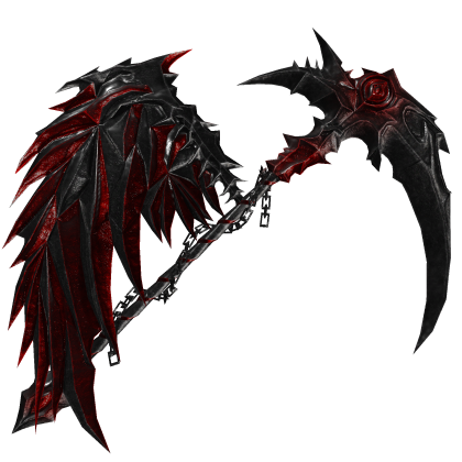 Red Demon Vampire Wing Scythe