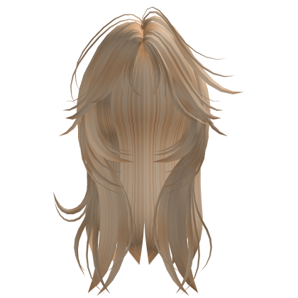 Blonde Grunge Y2K Layered Shaggy Wolfcut Roblox item