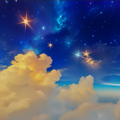 Gorgeous Anime Night Sky ( Chill )