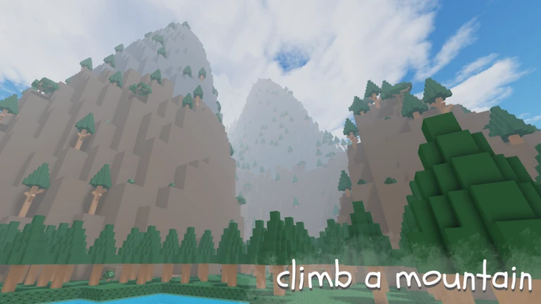 climb a mountain 🗻