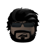 Vkei Mafia Boss Man Black Hair Beard Shades
