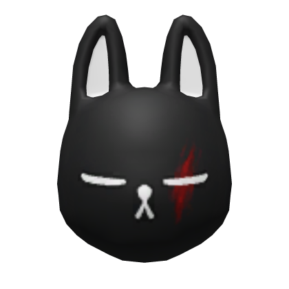Neo Bunny Mask | Scarred Red