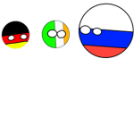 Asian country balls family