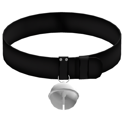 kawaii bell black choker Roblox item