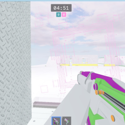 purple paintball