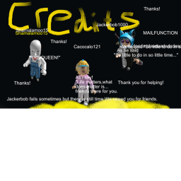 Credits obby!