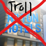 The Hilton Hotel trollers