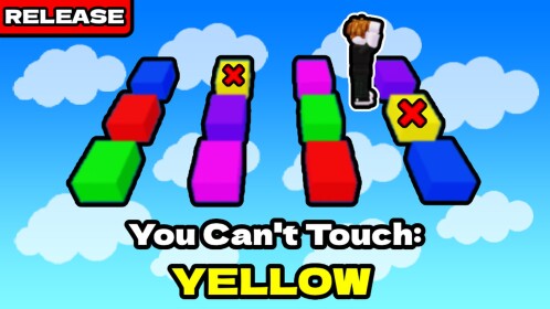 Obby But You Can't Touch A Color
