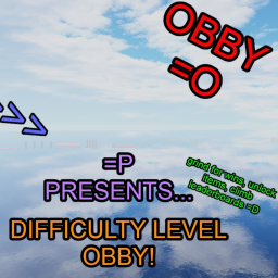 Difficulty Level Obby