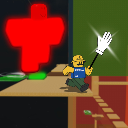 LaserMan Troll Slap Tower 😱 official Roblox game thumbnail