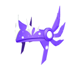  Violet Starlight Winged Helmet