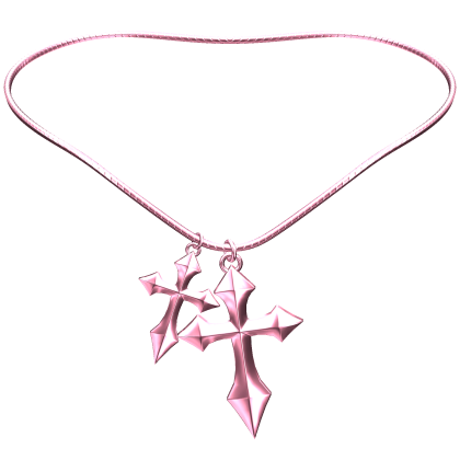 Pink Cross Chain Roblox item