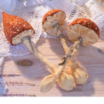 ~*mushroom tea party*~