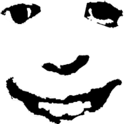 SCARY FACE Roblox decal