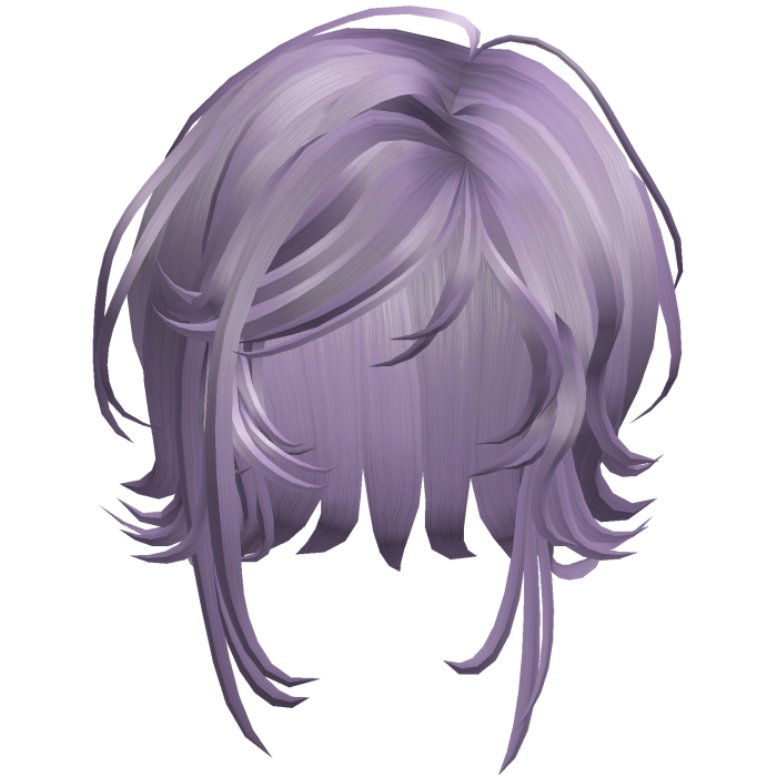 Layered Wispy Fringe Hair - Lavender